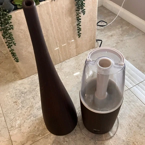 Objecto W7 Ultrasonic Aromatherapy Humidifier/Diffuser Dark Grain HW-36DK - Picture 9 of 13